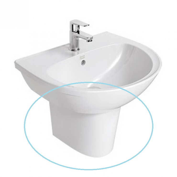 0712-wt-avt Chân chậu lavabo lửng American Standard 0712-WT (0712WT)