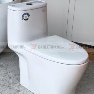 Bồn Cầu AMERICAN STANDARD VF 1862 1 Khối Nắp Êm