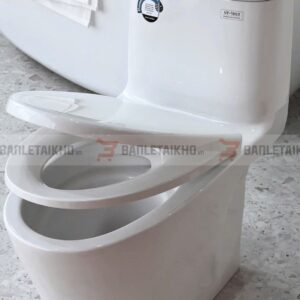 Bồn Cầu AMERICAN STANDARD VF 1862 1 Khối Nắp Êm