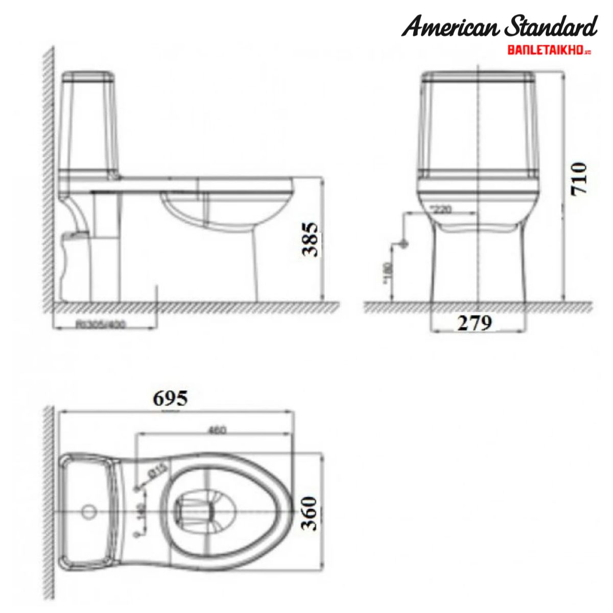 Bản vẽ Bồn Cầu AMERICAN STANDARD VF 1858S 1 Khối Nắp Rửa Cơ Bản vẽ Bồn Cầu AMERICAN STANDARD VF 1858S 1 Khối Nắp Rửa Cơ