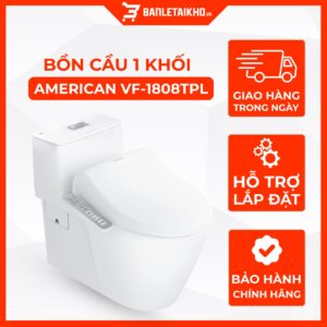 Bồn Cầu AMERICAN STANDARD VF 1808TPL 1 Khối Nắp Điện Tử