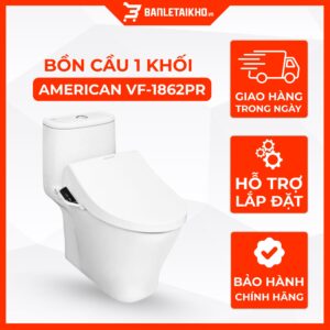 Bồn Cầu AMERICAN STANDARD VF 1862PR 1 Khối Nắp Điện Tử