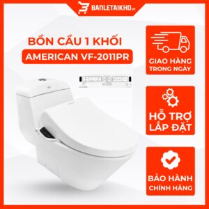 Bồn Cầu AMERICAN STANDARD VF 2011PR 1 Khối Nắp Điện Tử
