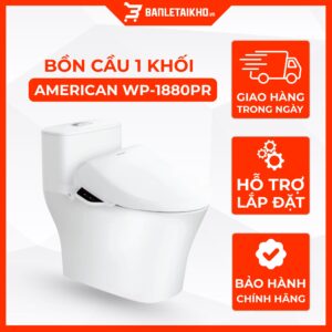 Bồn Cầu AMERICAN STANDARD WP 1880PR 1 Khối Nắp Điện Tử