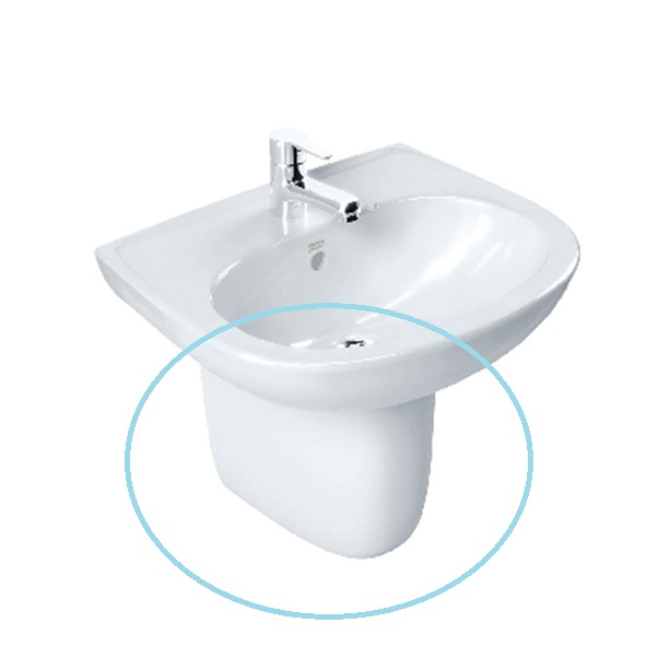 vf-0741-avt Chân chậu lavabo lửng American Standard VF-0741 (VF0741)